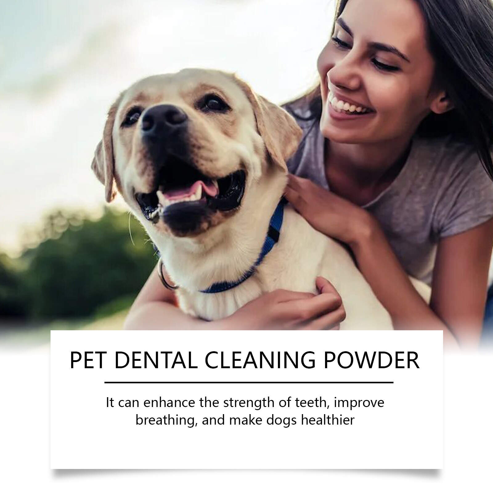 Pet Dental Cleaning Powder