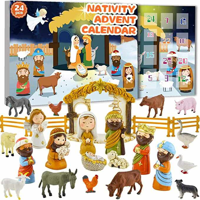 [Christmas Pre-Sale] Nativity Scene Advent Calendar Set