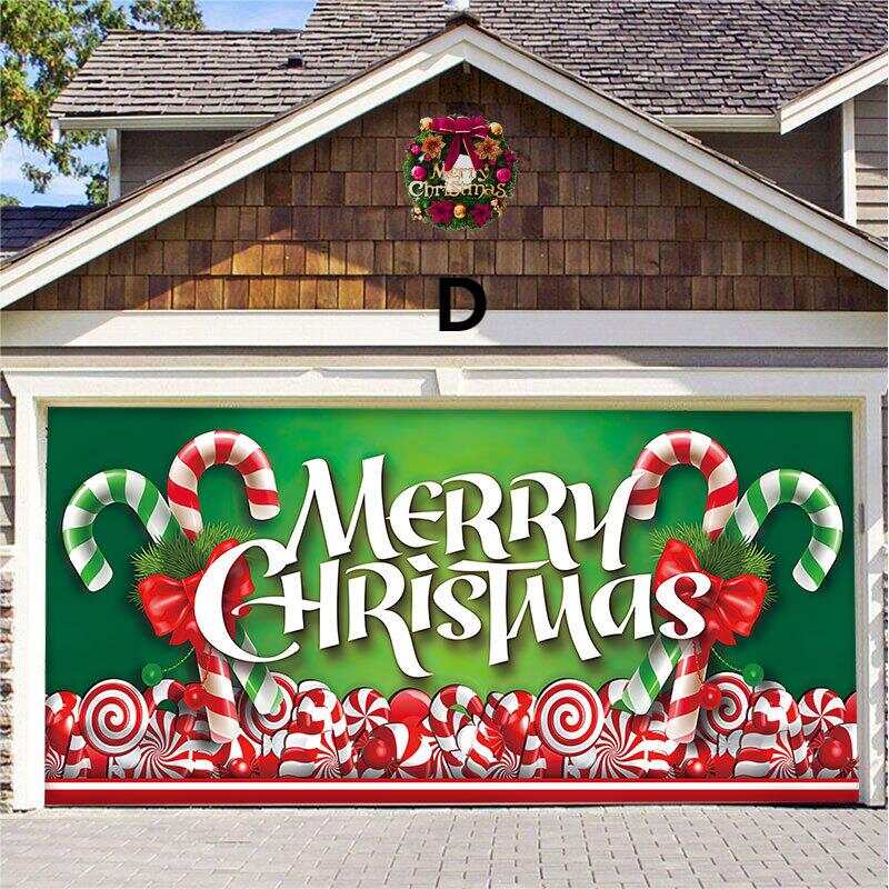 BIG SALE 49% OFF - Christmas 2023 Garage Door Decoration