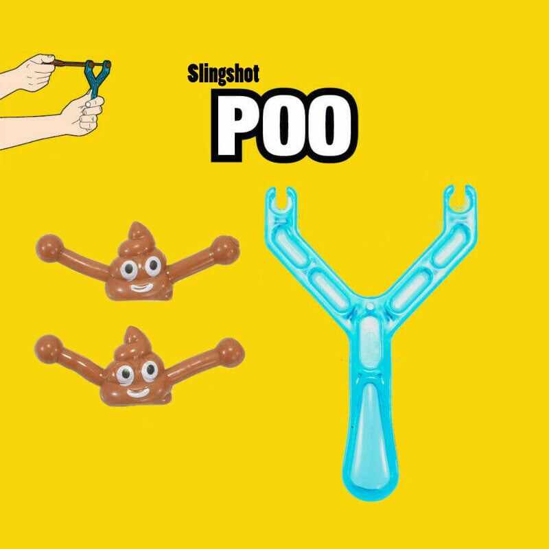 (HOT SALE - 49% OFF) Smiley Poop Slingshot Toy, （Second Only 1￡）