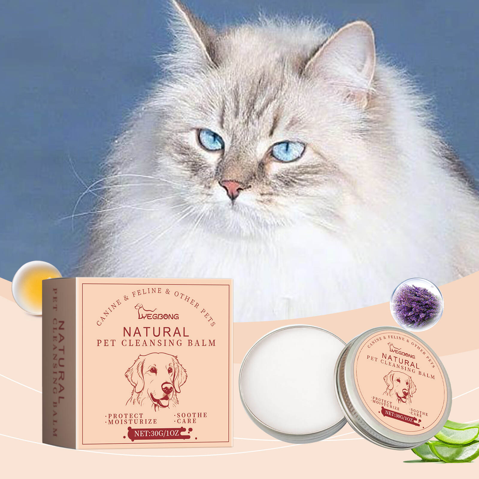 Pet Cleansing Balm