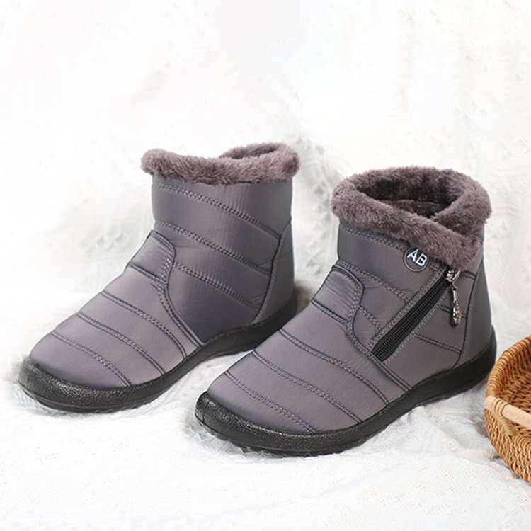 Women's Warm Waterproof Snow Boots