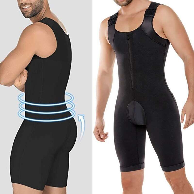 Compression bodysuit for men - Belly control - Weight loss - Slimming