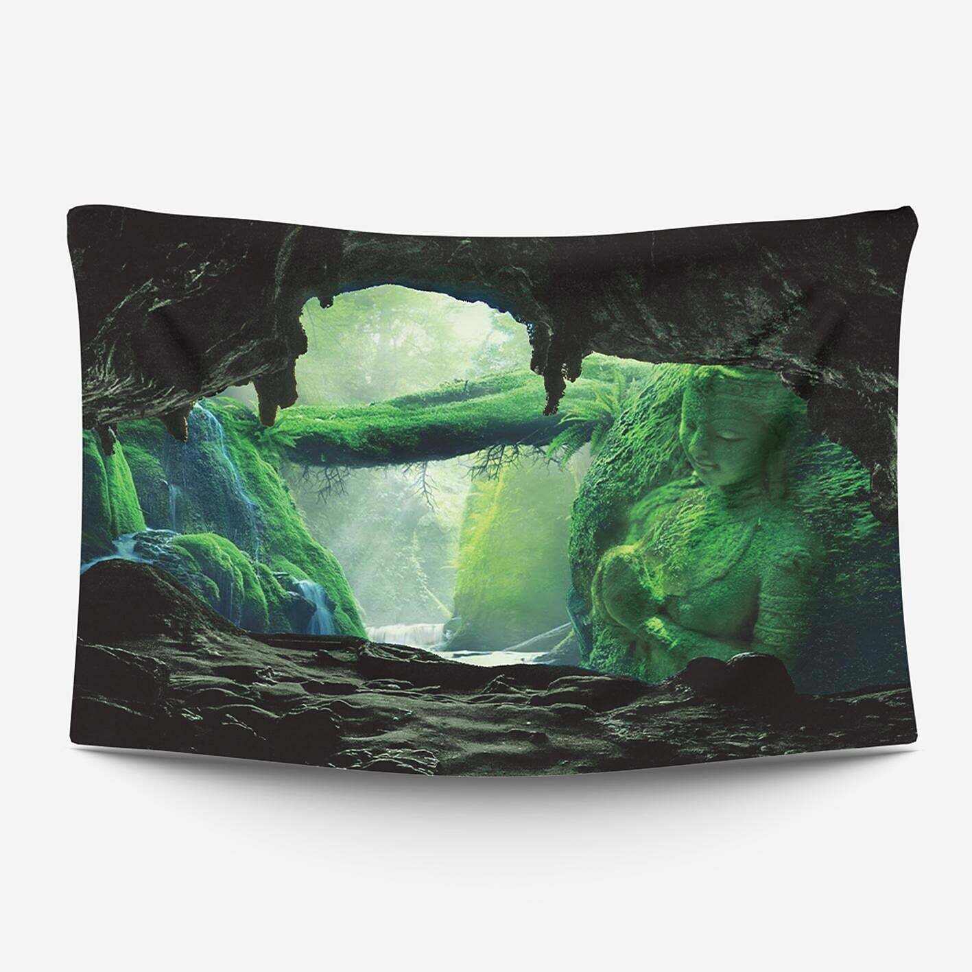 Natural Large Wall Tapestry Cave Art Decor Photograph Backdrop