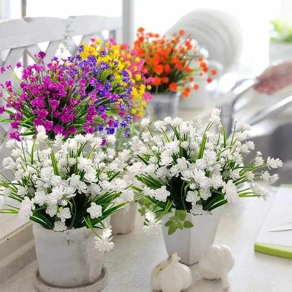 (ONLY $3.99 Mother's Day Sale)-Outdoor Artificial Flowers