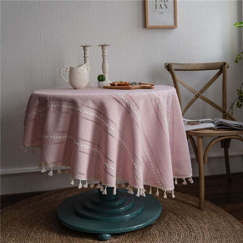 Pastoral Tablecloth Cotton Linen Fabric Table Cloth