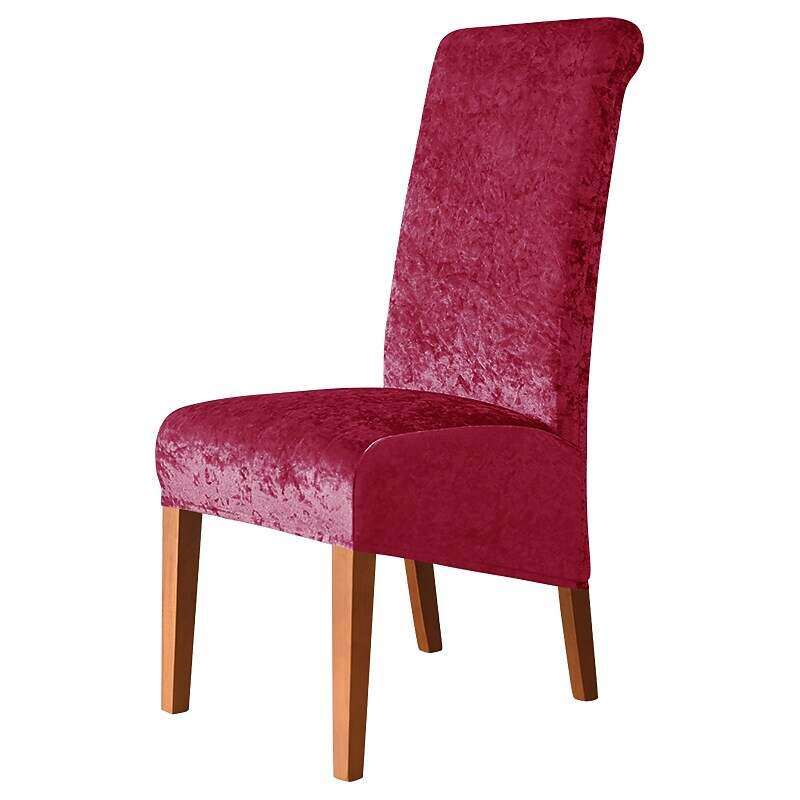 Stretch Dining Chair Covers Velvet Chair Cover