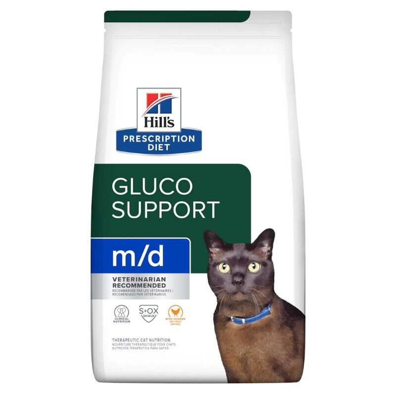 Hill's® Prescription Diet® m/d® GlucoSupport Feline with Chicken 4lbs