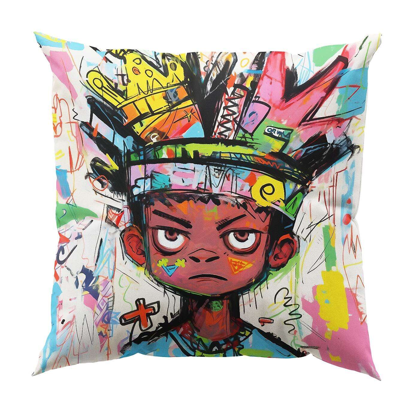 Graffiti Boy Pillow Cover 1PC