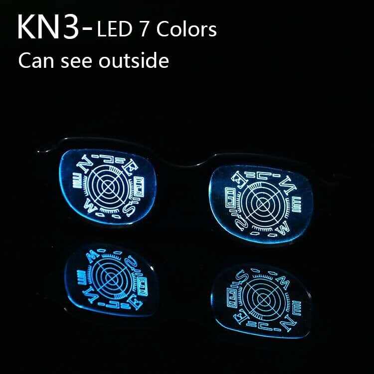 LAST DAY49off%-LED Luminous Glasses Light-Up Eyewear