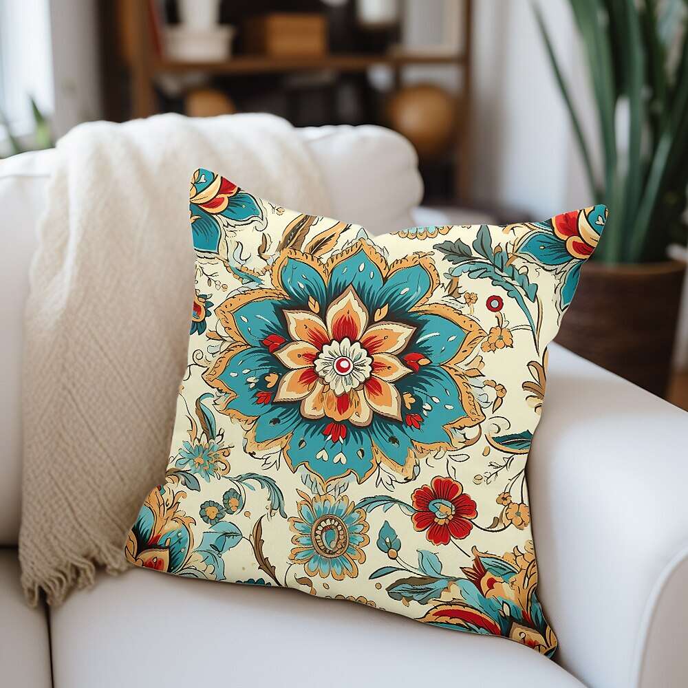 Vintage Paisley Pillow Cover 1PC