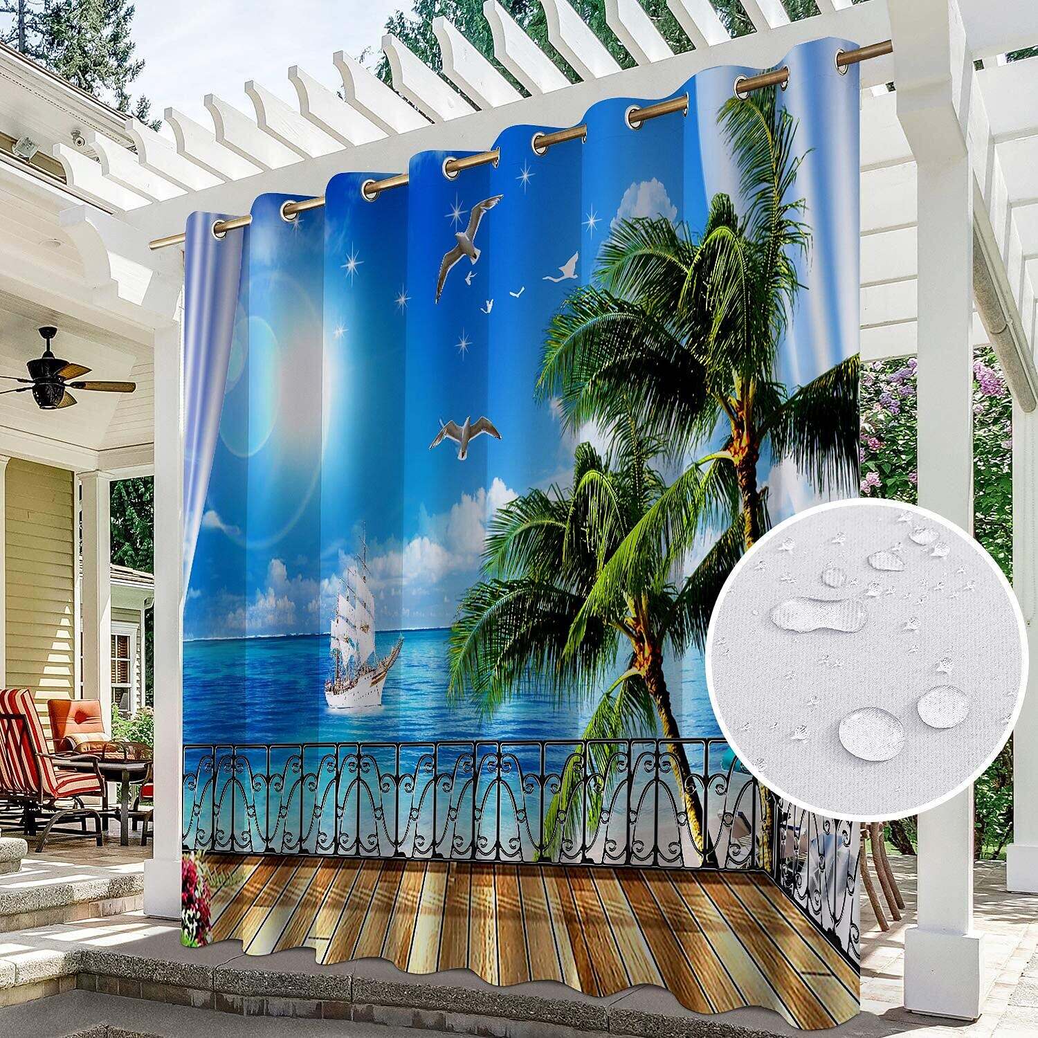 Waterproof Outdoor Curtain Privacy