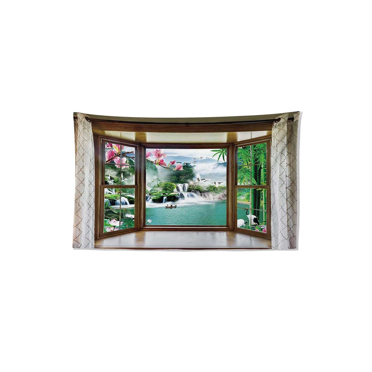 Landscape Large Wall Tapestry Window Art Decor