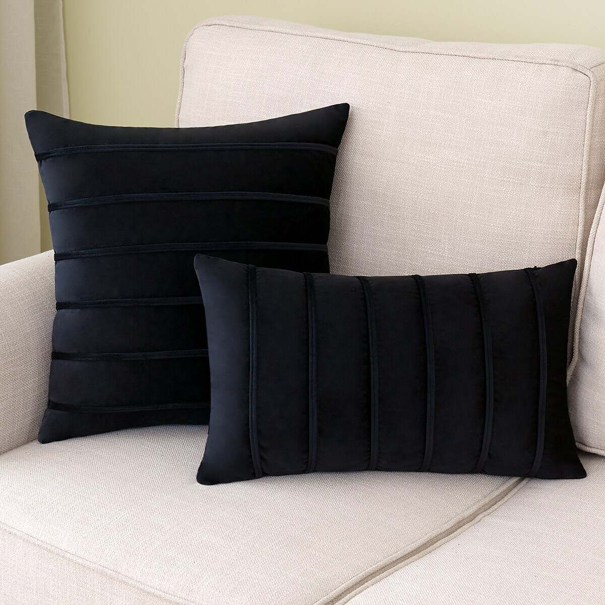 Solid Color Velvet Pillowcase Cushion Cover