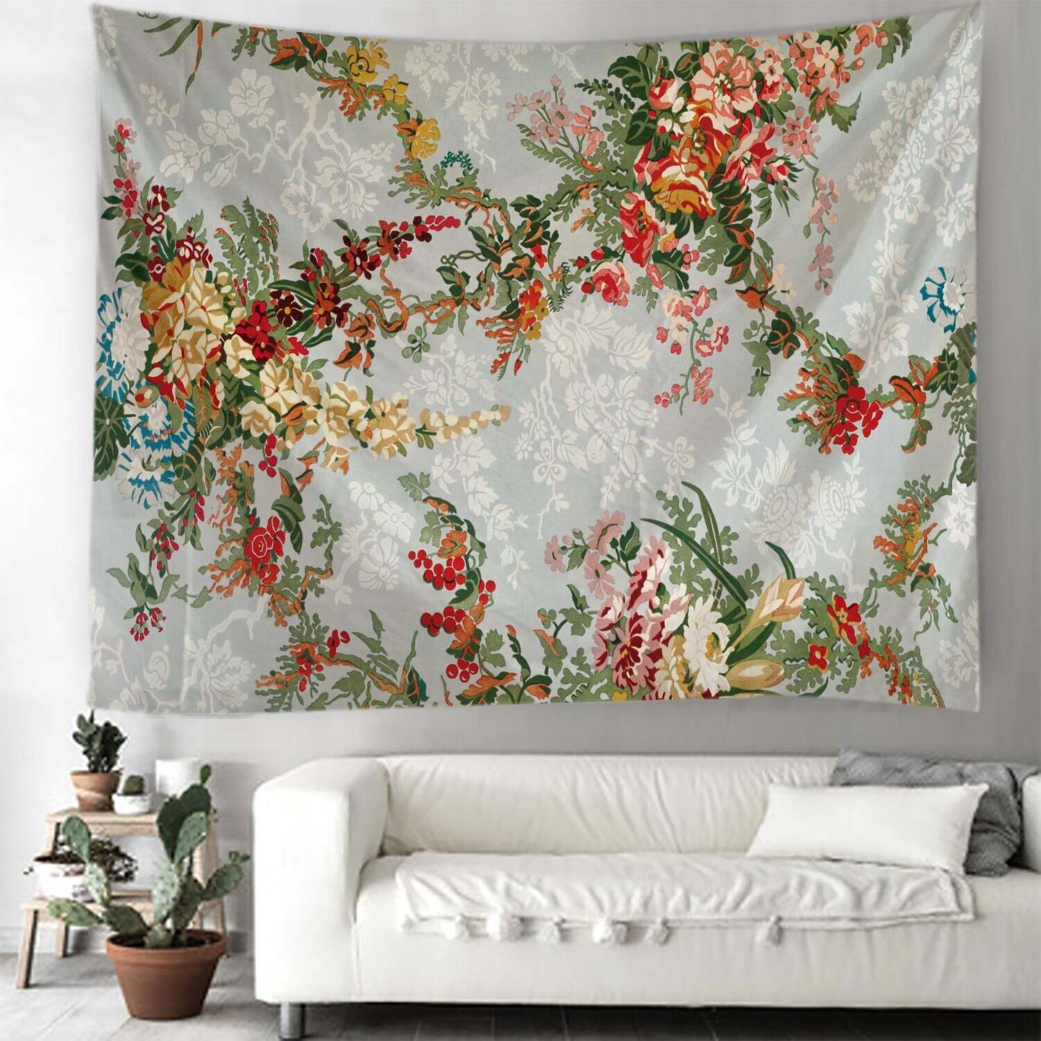 Floral Large Wall Tapestry Art Decor Photograph Backdrop