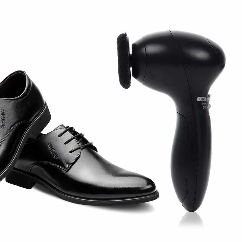 Cordless 4-in-1 Electric Shoe Polisher - Nicely A Solution for All Leather Products