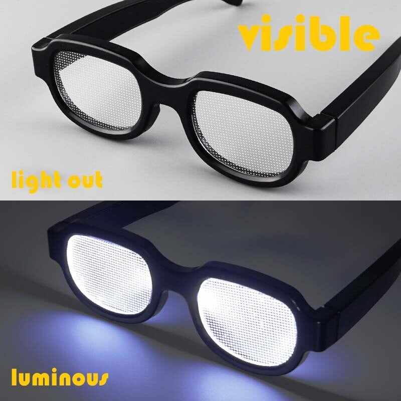 LAST DAY49off%-LED Luminous Glasses Light-Up Eyewear