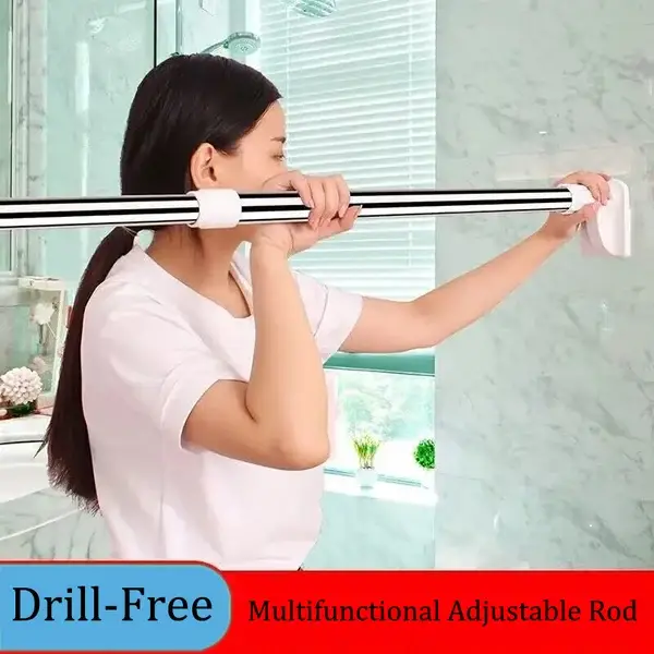 🔥59% OFF TODAY - Drill-Free Adjustable Rod (Buy 3 Free Shipping)