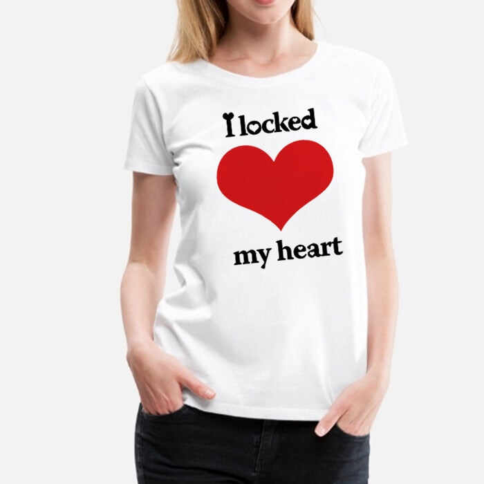 I Locked My Heart I Found The Key Lovers Couple Tshirt