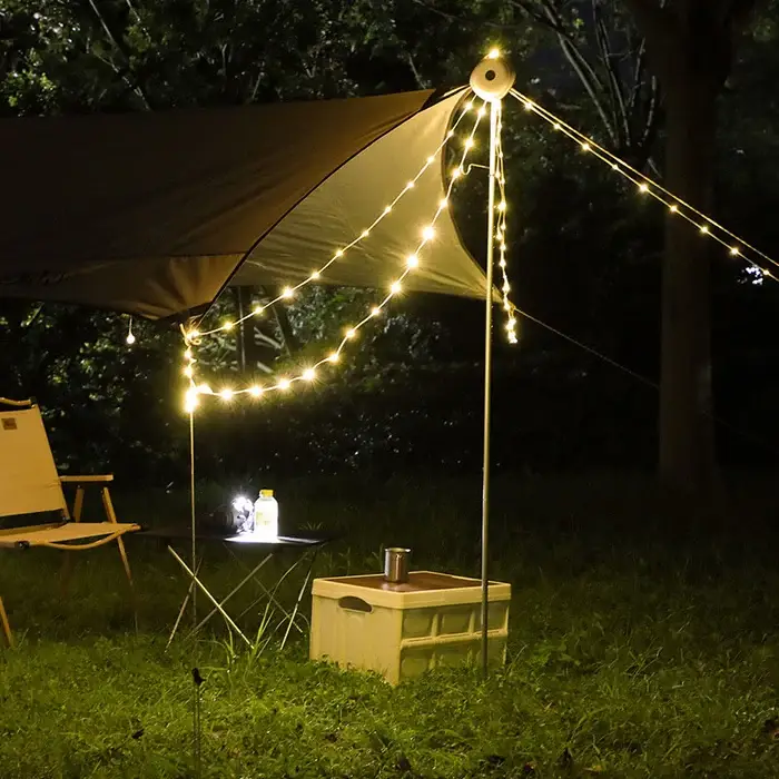 Outdoor Waterproof Portable Stowable String Light