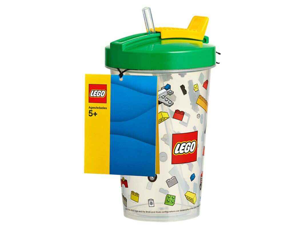 LEGO Tumbler with Straw