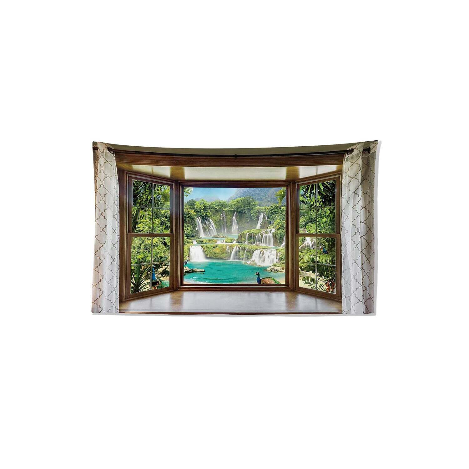 Landscape Large Wall Tapestry Window Art Decor