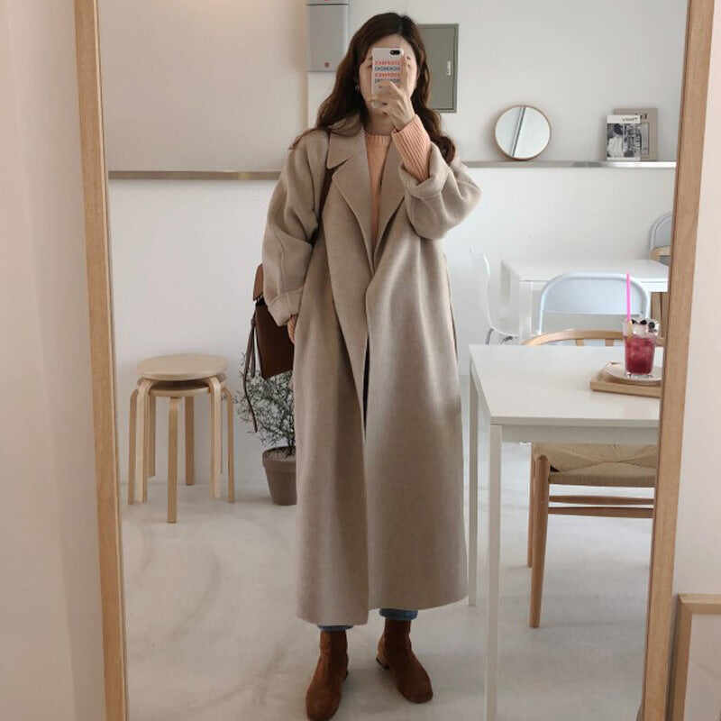 Vintage hand-made cashmere coat