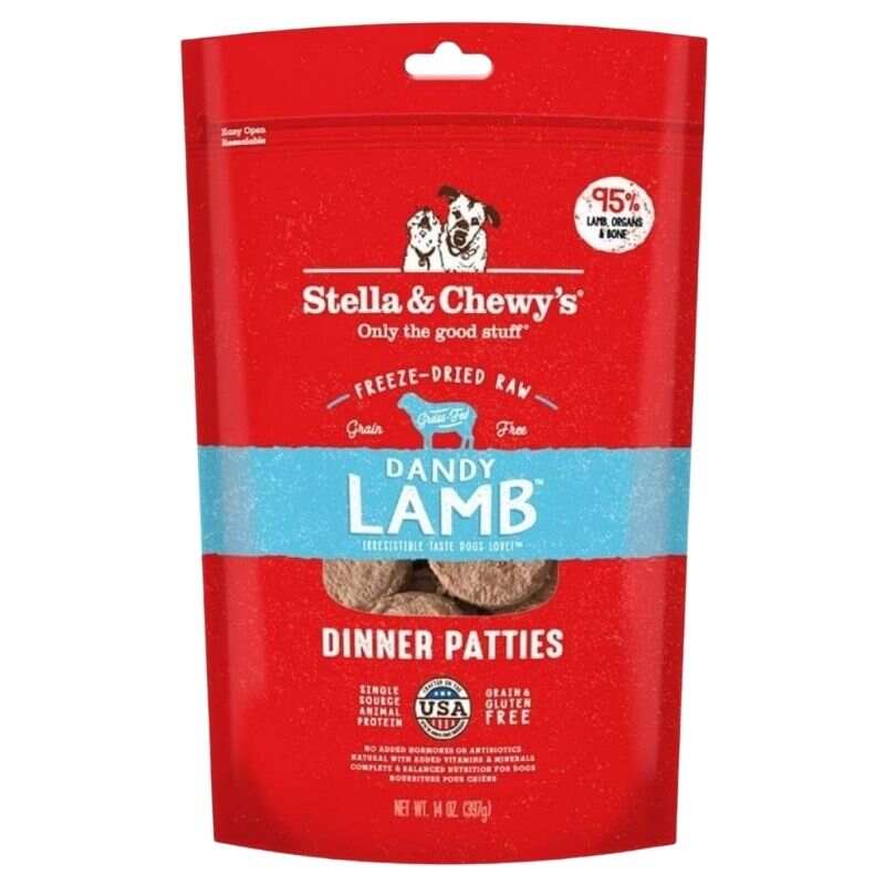 Stella & Chewy's - Freeze Dried Dandy Lamb Dinner Patties