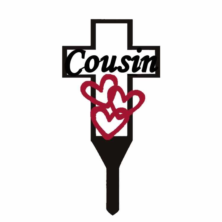 Hot Sale - Cemetery Memorial Cross Stake for Parents