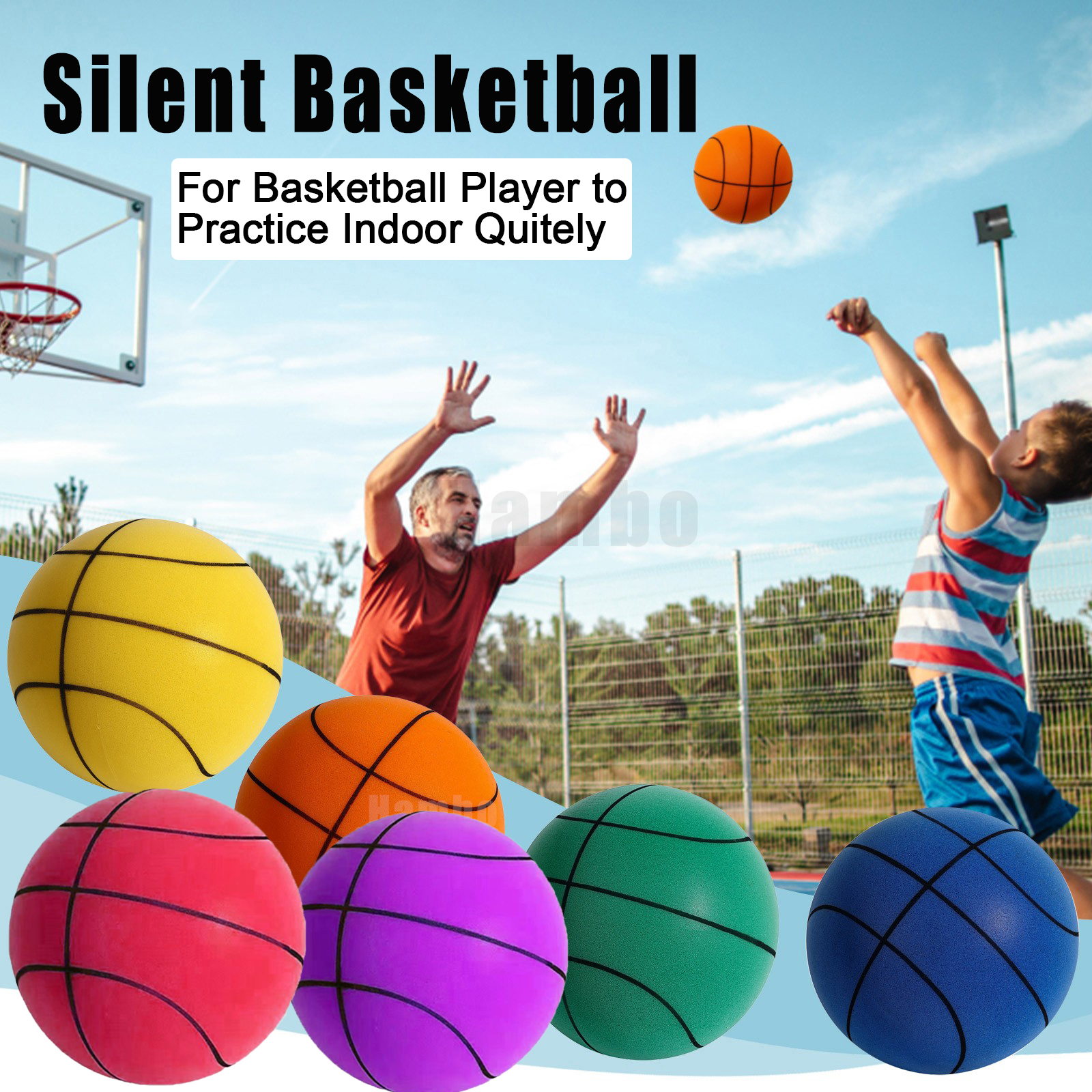 Last Day Promotion 49% OFF The Handleshh Silent Basketball