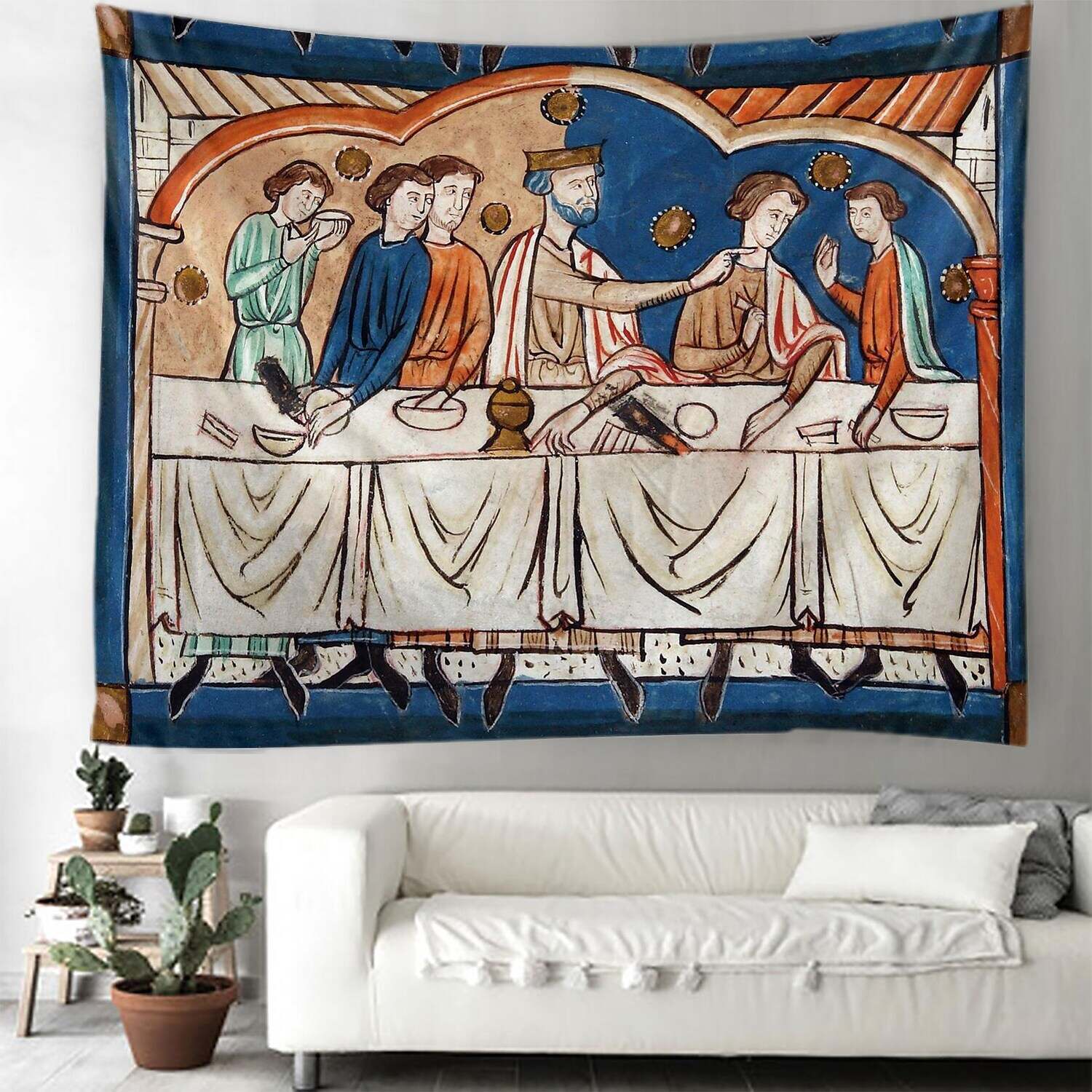 Medieval Wall Tapestry Art Decor