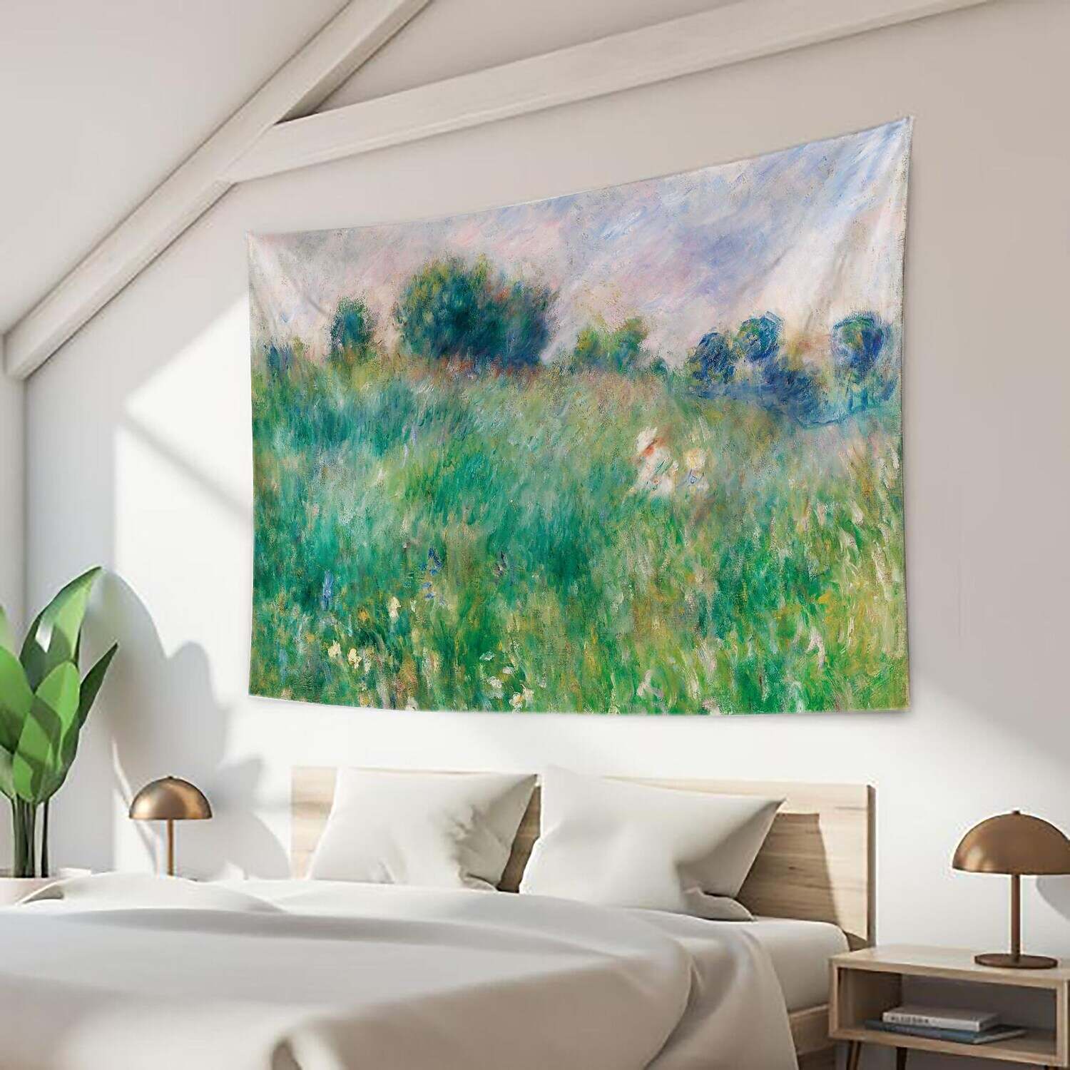 Oil Painting Forest Wall Tapestry Art Decor