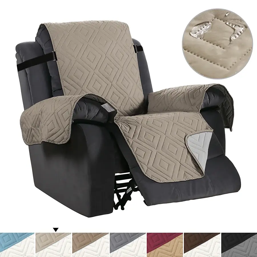 Waterproof Reversible Recliner Chair Cover