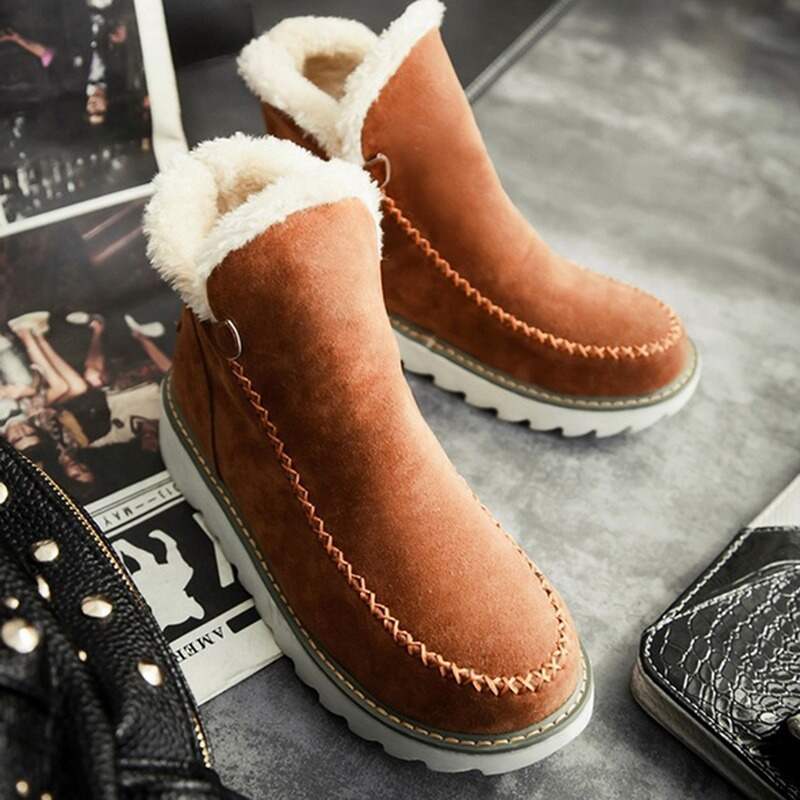 Women's Platform Low Ankle Boots