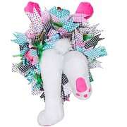 2023 New Easter Bunny Wreath Happy Easter Rabbit Decoration