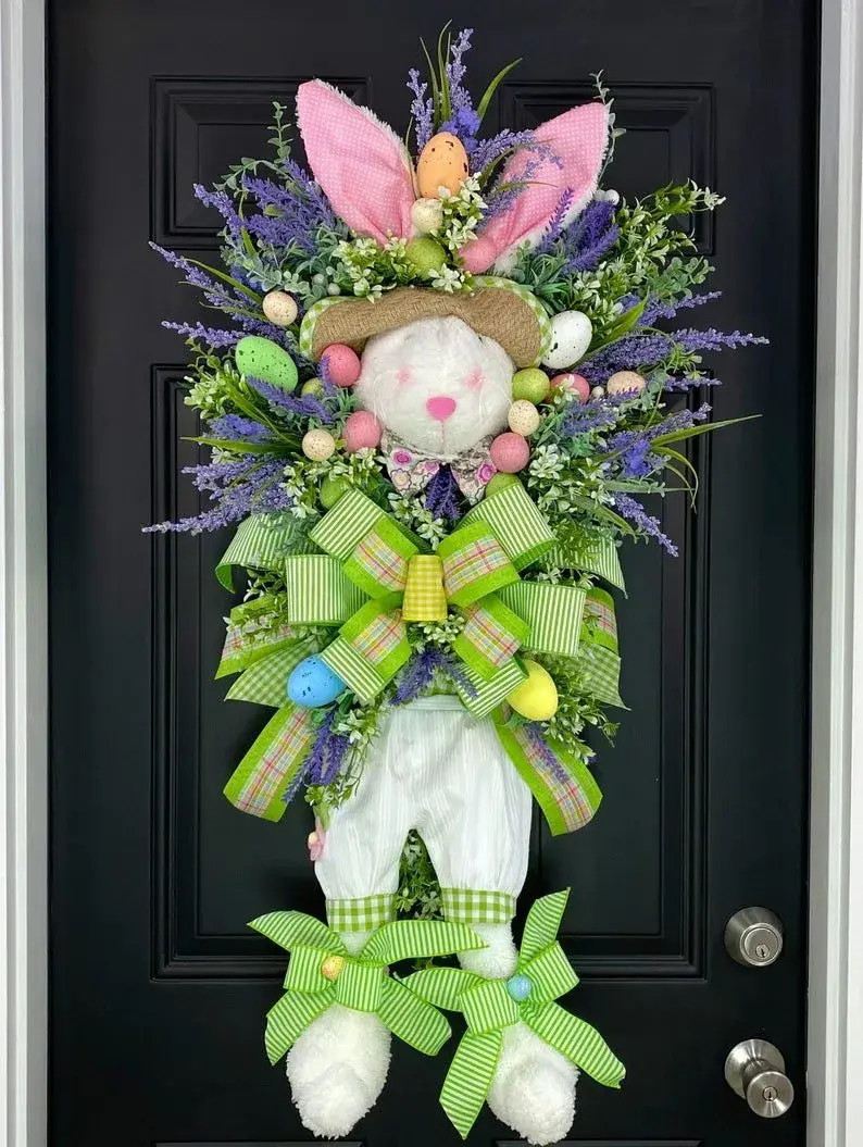 🐰💐2023 NEW EASTER BUNNY COLORFUL WREATH🐰💐——🔥LIMITED DISCOUNT🔥