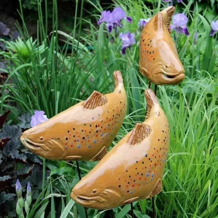 Resin Koi Set Garden/Home Decor