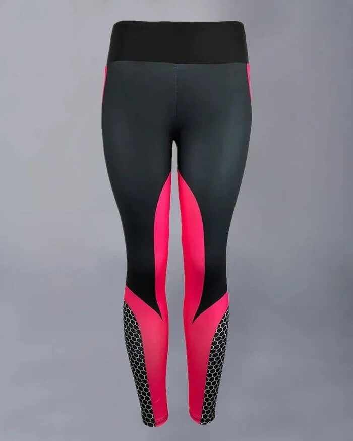 【Buy 2 Free Shipping】Colorblock Butt Lifting High Waist Sports Leggings