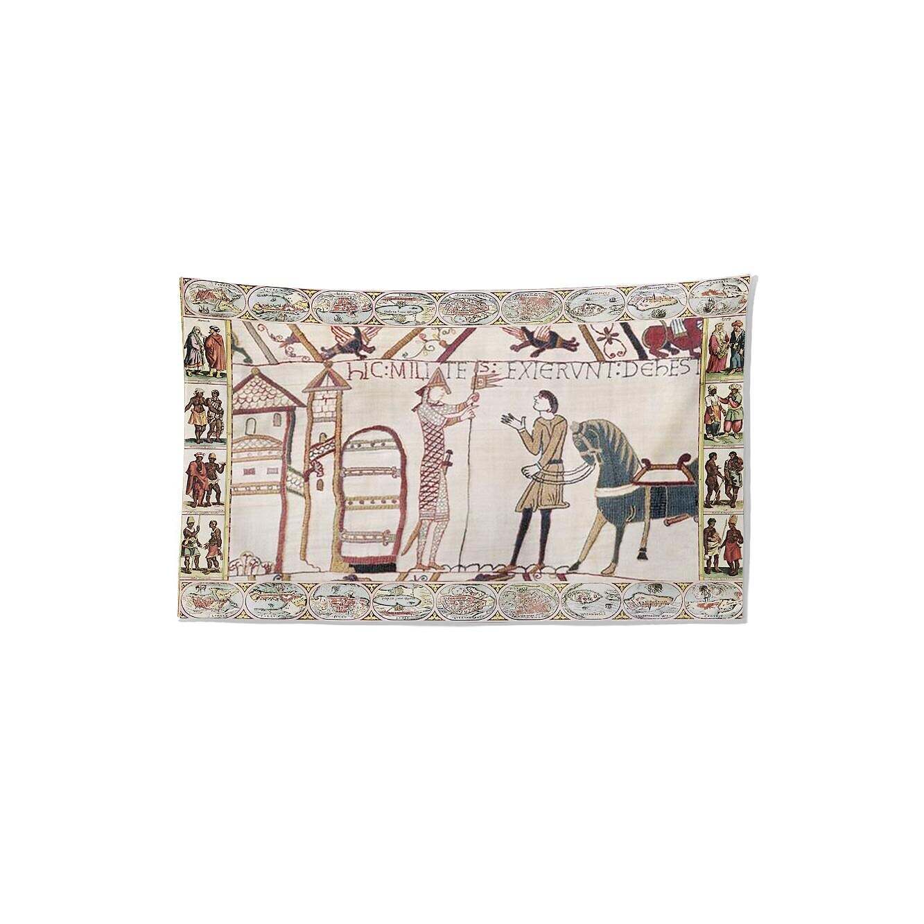 Bayeux Medieval Large Wall Tapestry Art Decor