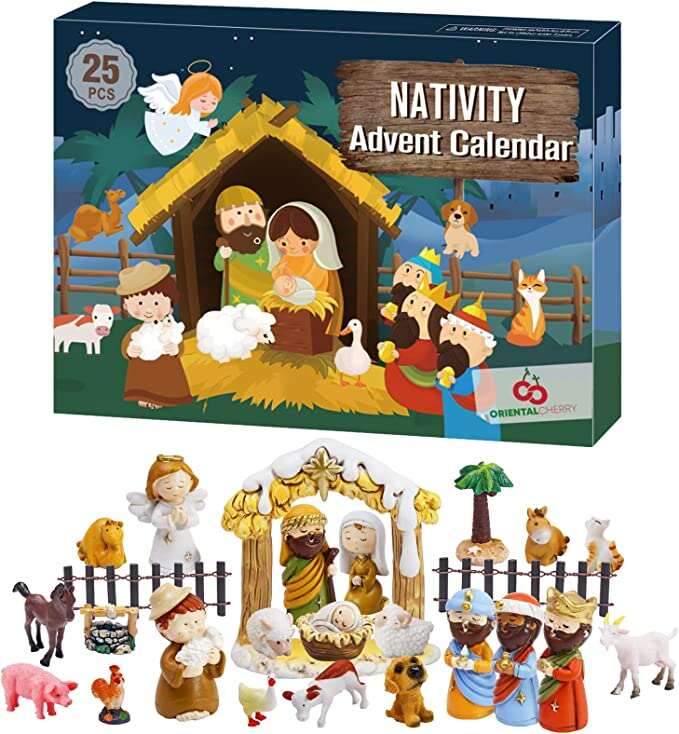 [Christmas Pre-Sale] Nativity Scene Advent Calendar Set