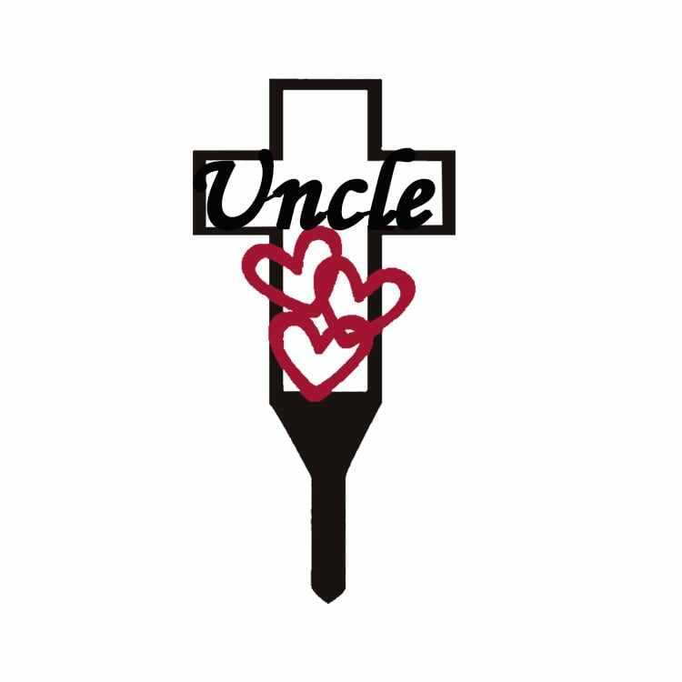 Hot Sale - Cemetery Memorial Cross Stake for Parents