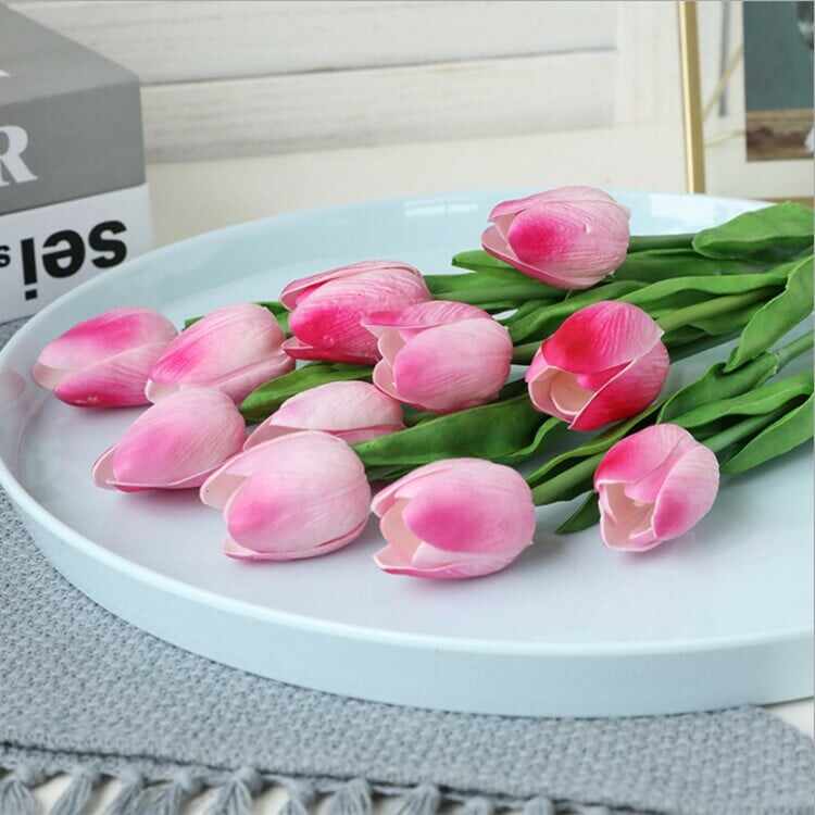 LAST Day Sale-70off-High Quality Artificial Latex Tulips