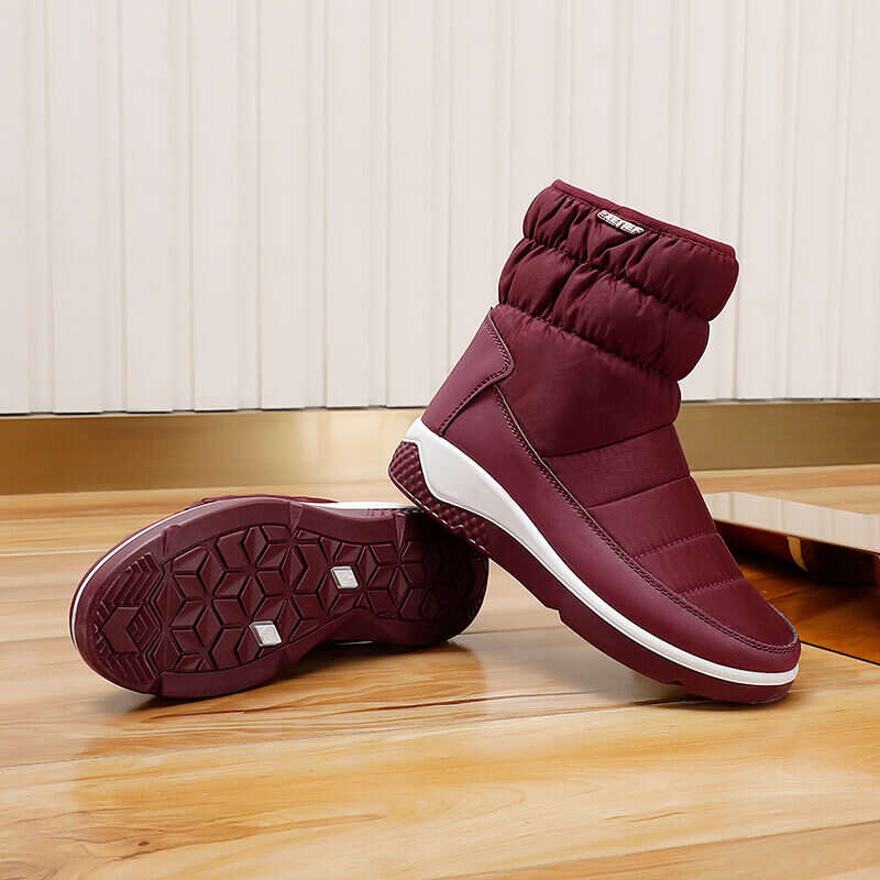 Women's Warm Waterproof Snow Boots