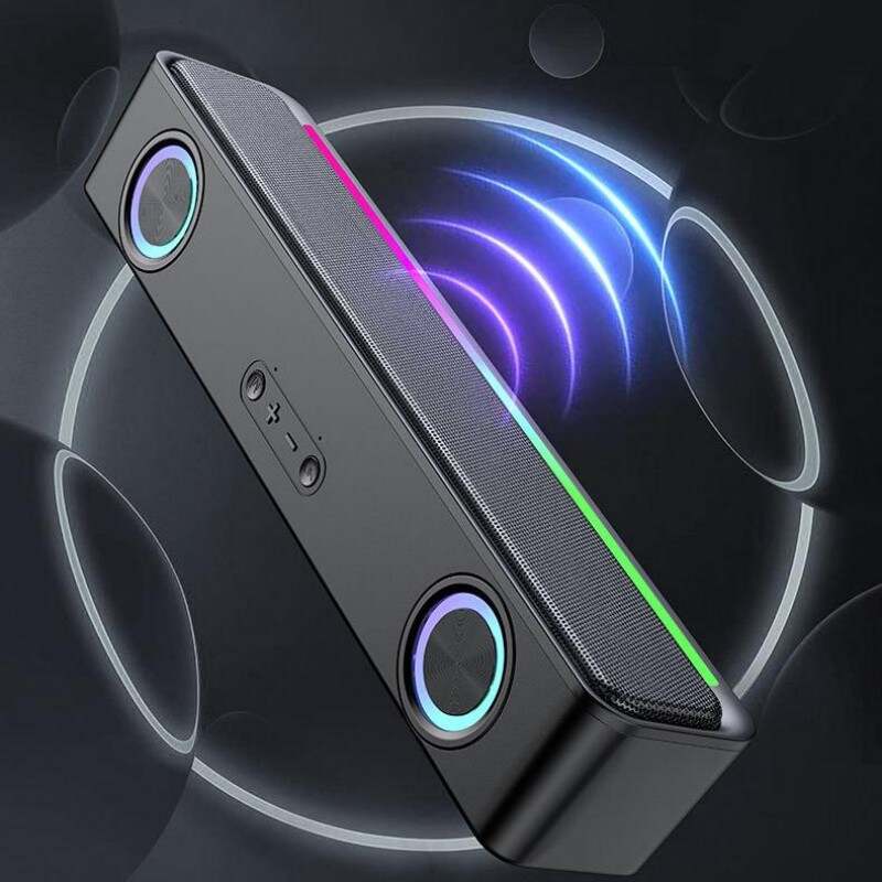 Dual Diaphragm RGB Bluetooth Speaker