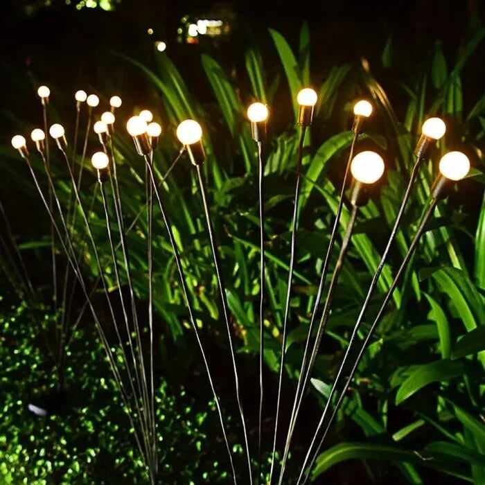 Father's Day Promotion IP65 Waterproof Solar Powered Firefly Garden Light(Buy 3 Free Shipping)