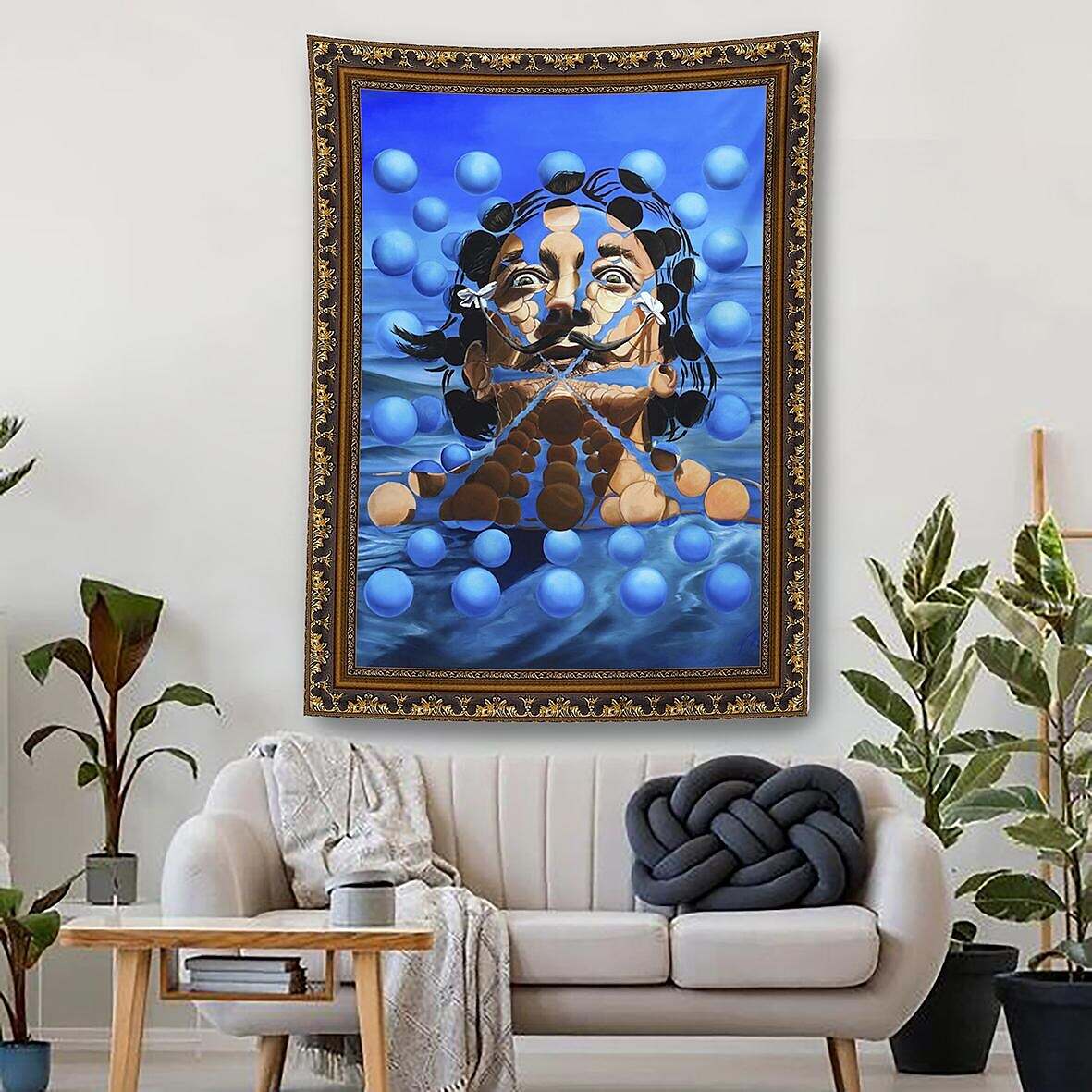 Salvador Dali Wall Tapestry Art Decor Famous Painting Style