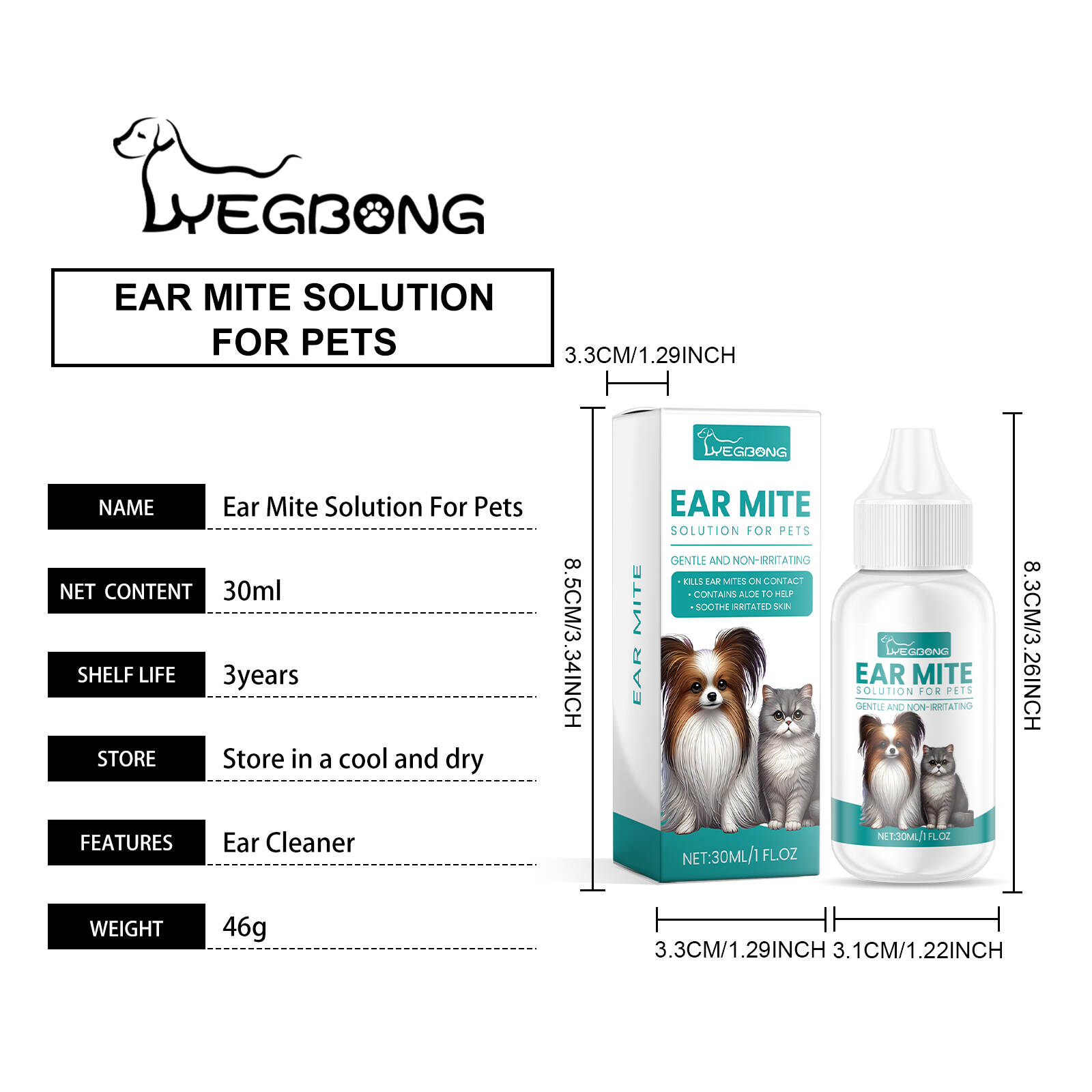 Ear Mite Solution For Pets