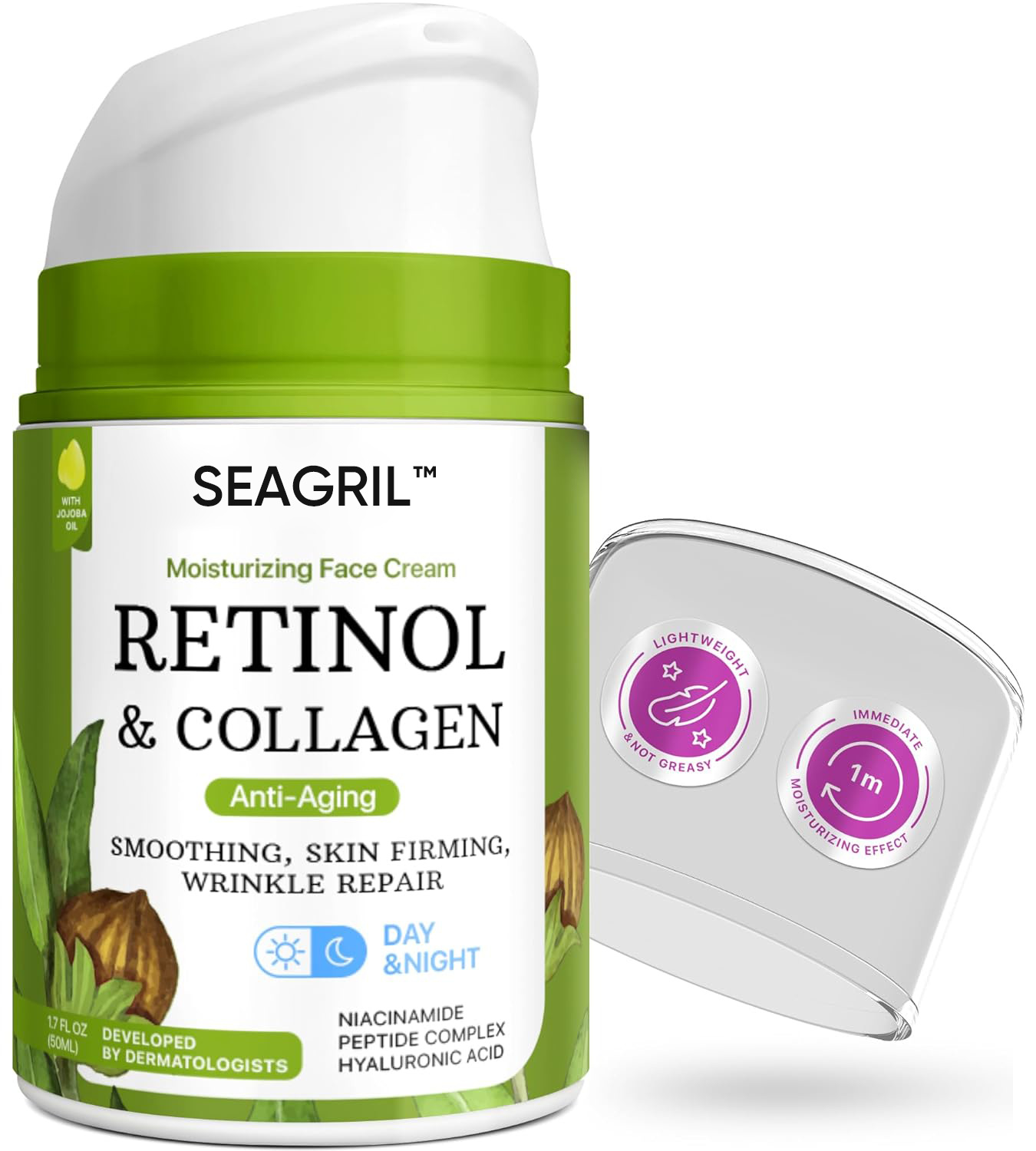 Seagril Moisturizers Face Cream - Anti-Wrinkle & Skin Rejuvenation