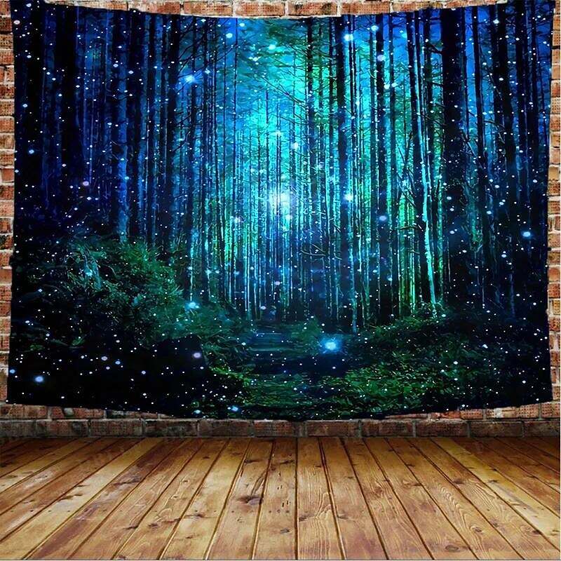 Landscape Wall Tapestry Forest