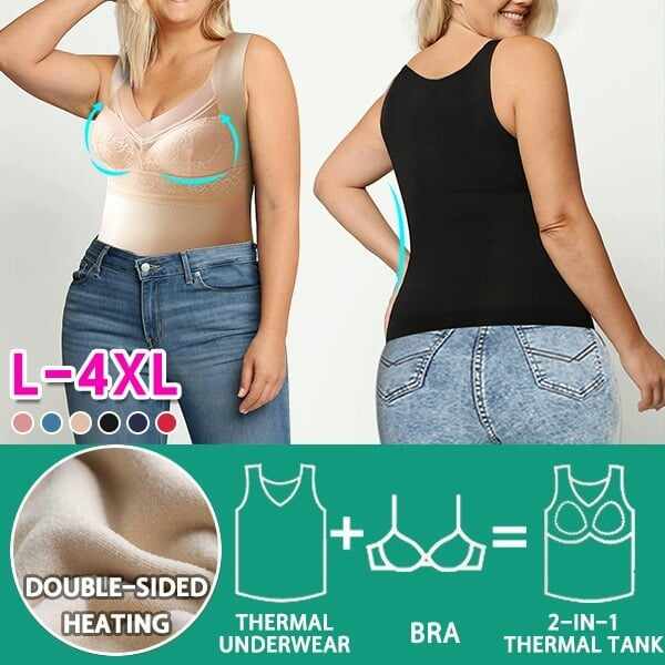 BIG SALE - 50% OFFBuilt-in Bra Thermal Underwear